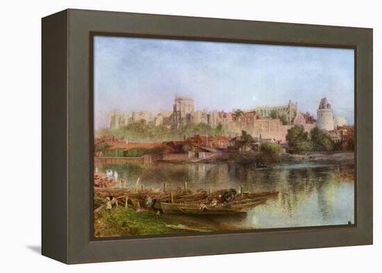 Windsor Castle, 1889-Alfred William Hunt-Framed Premier Image Canvas