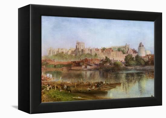 Windsor Castle, 1889-Alfred William Hunt-Framed Premier Image Canvas