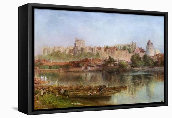 Windsor Castle, 1889-Alfred William Hunt-Framed Premier Image Canvas