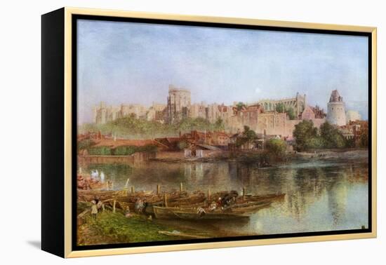 Windsor Castle, 1889-Alfred William Hunt-Framed Premier Image Canvas