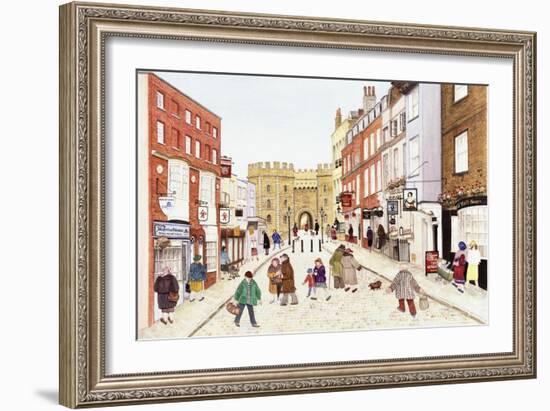 Windsor Castle, 1989-Gillian Lawson-Framed Giclee Print