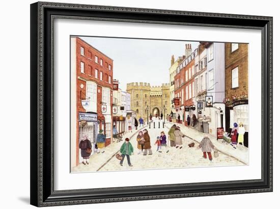 Windsor Castle, 1989-Gillian Lawson-Framed Giclee Print