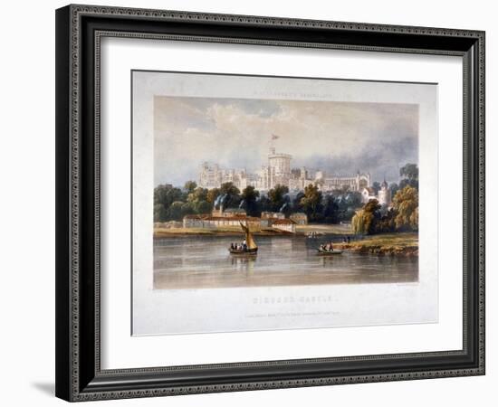 Windsor Castle, Berkshire, 1851-Thomas Picken-Framed Giclee Print