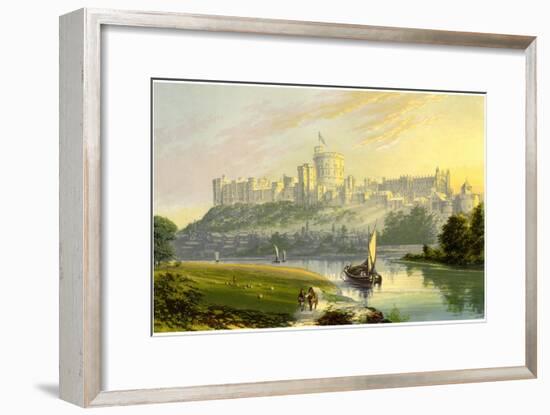 Windsor Castle, Berkshire, the Royal Residence, C1880-AF Lydon-Framed Giclee Print