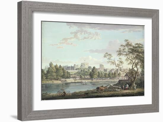 Windsor Castle, from across the Thames-Paul Sandby-Framed Giclee Print