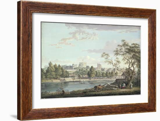 Windsor Castle, from across the Thames-Paul Sandby-Framed Giclee Print