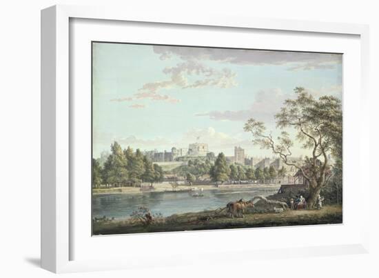 Windsor Castle, from across the Thames-Paul Sandby-Framed Giclee Print