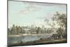 Windsor Castle, from across the Thames-Paul Sandby-Mounted Giclee Print