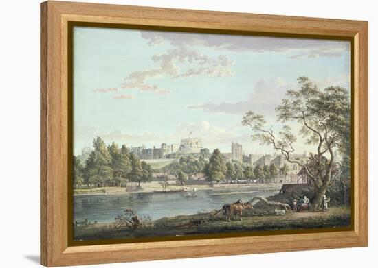 Windsor Castle, from across the Thames-Paul Sandby-Framed Premier Image Canvas