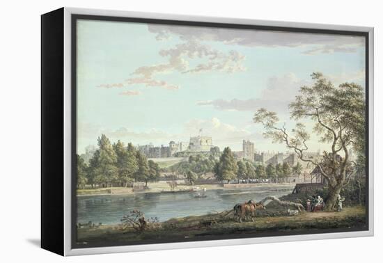 Windsor Castle, from across the Thames-Paul Sandby-Framed Premier Image Canvas