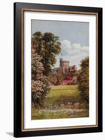 Windsor Castle from the Brocks-Alfred Robert Quinton-Framed Premium Giclee Print