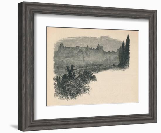 'Windsor Castle from the Home Park', 1895-Unknown-Framed Giclee Print