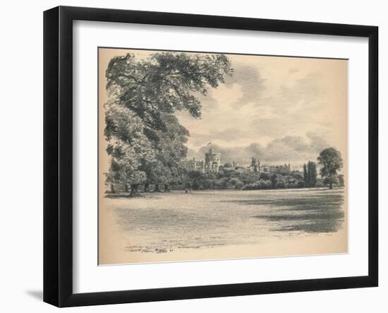 Windsor Castle from the Home Park, 1902-Thomas Robert Way-Framed Giclee Print