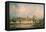 Windsor Castle: from the River Thames-Richard Willis-Framed Premier Image Canvas