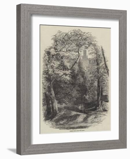 Windsor Castle, from The Slopes-null-Framed Giclee Print