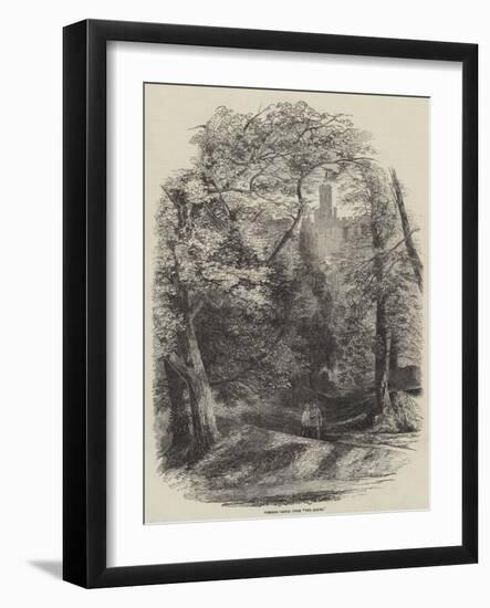 Windsor Castle, from The Slopes-null-Framed Giclee Print
