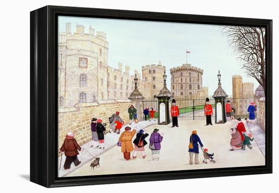 Windsor Castle Hill-Gillian Lawson-Framed Premier Image Canvas
