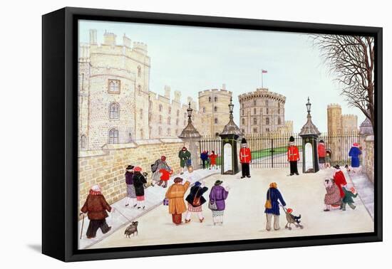 Windsor Castle Hill-Gillian Lawson-Framed Premier Image Canvas