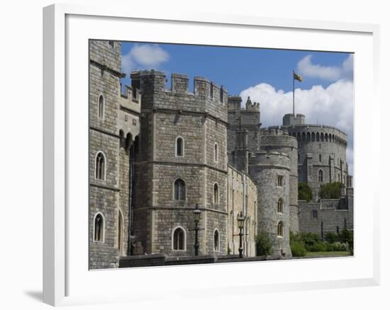 Windsor Castle, Windsor, Berkshire, England, United Kingdom, Europe-Ethel Davies-Framed Photographic Print