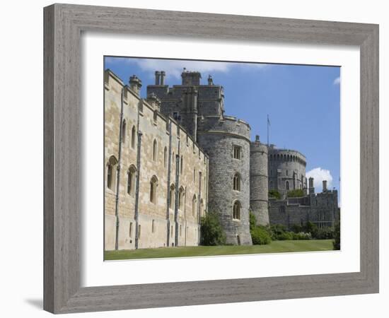 Windsor Castle, Windsor, Berkshire, England, United Kingdom, Europe-Ethel Davies-Framed Photographic Print