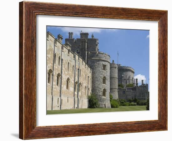 Windsor Castle, Windsor, Berkshire, England, United Kingdom, Europe-Ethel Davies-Framed Photographic Print