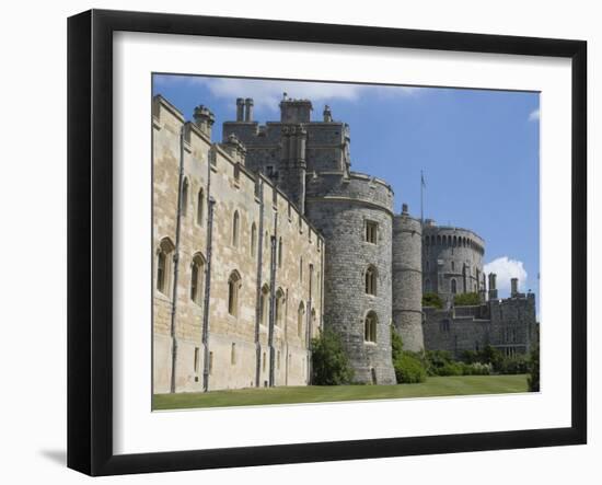 Windsor Castle, Windsor, Berkshire, England, United Kingdom, Europe-Ethel Davies-Framed Photographic Print