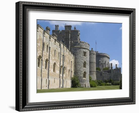 Windsor Castle, Windsor, Berkshire, England, United Kingdom, Europe-Ethel Davies-Framed Photographic Print