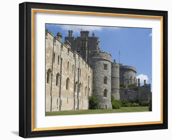 Windsor Castle, Windsor, Berkshire, England, United Kingdom, Europe-Ethel Davies-Framed Photographic Print