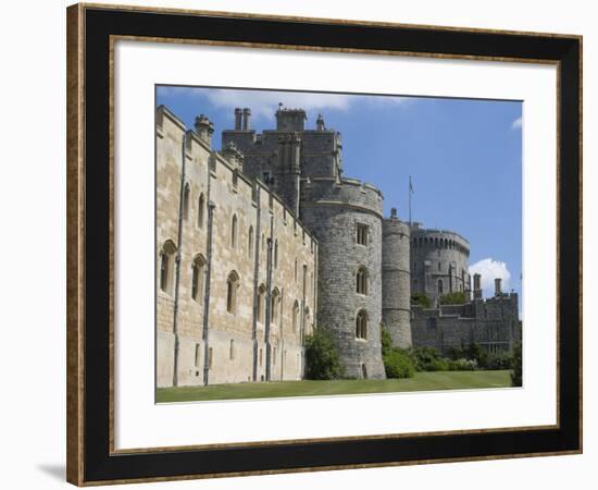 Windsor Castle, Windsor, Berkshire, England, United Kingdom, Europe-Ethel Davies-Framed Photographic Print