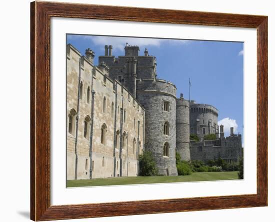 Windsor Castle, Windsor, Berkshire, England, United Kingdom, Europe-Ethel Davies-Framed Photographic Print