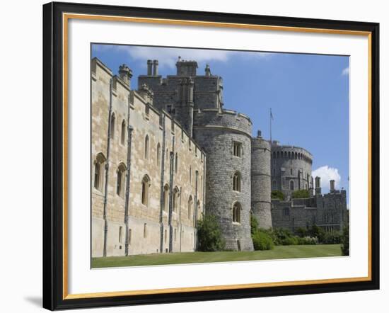 Windsor Castle, Windsor, Berkshire, England, United Kingdom, Europe-Ethel Davies-Framed Photographic Print