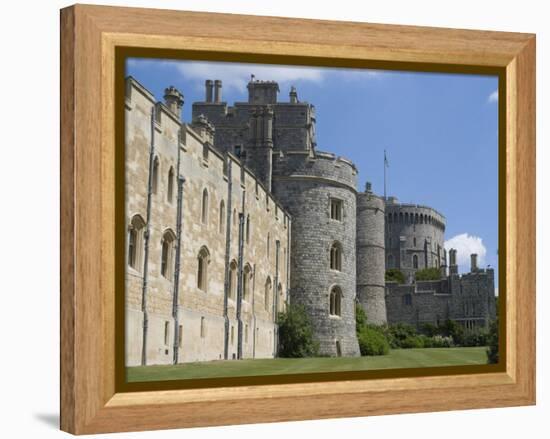 Windsor Castle, Windsor, Berkshire, England, United Kingdom, Europe-Ethel Davies-Framed Premier Image Canvas