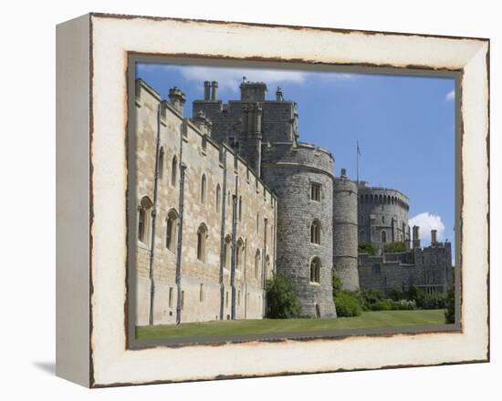 Windsor Castle, Windsor, Berkshire, England, United Kingdom, Europe-Ethel Davies-Framed Premier Image Canvas