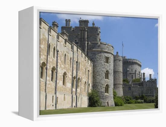 Windsor Castle, Windsor, Berkshire, England, United Kingdom, Europe-Ethel Davies-Framed Premier Image Canvas