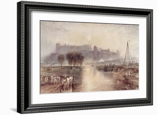 Windsor Castle-J M W Turner-Framed Giclee Print