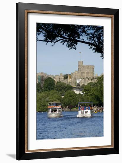 Windsor Castle-Charles Bowman-Framed Photographic Print