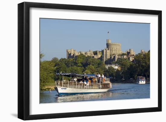 Windsor Castle-Charles Bowman-Framed Photographic Print