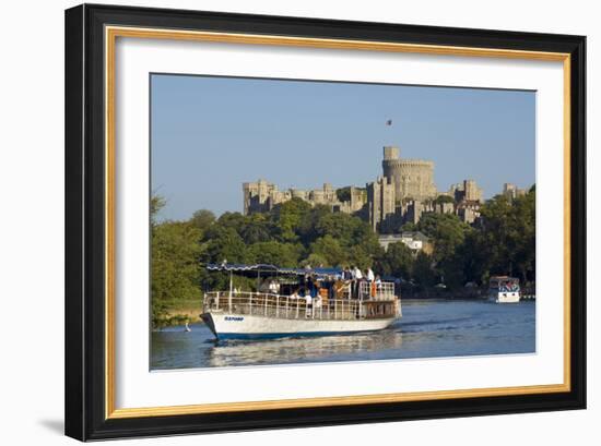 Windsor Castle-Charles Bowman-Framed Photographic Print