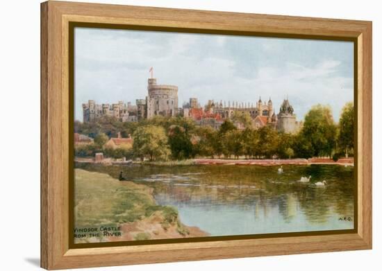 Windsor Castle-Alfred Robert Quinton-Framed Premier Image Canvas
