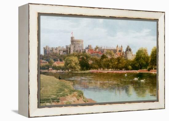 Windsor Castle-Alfred Robert Quinton-Framed Premier Image Canvas