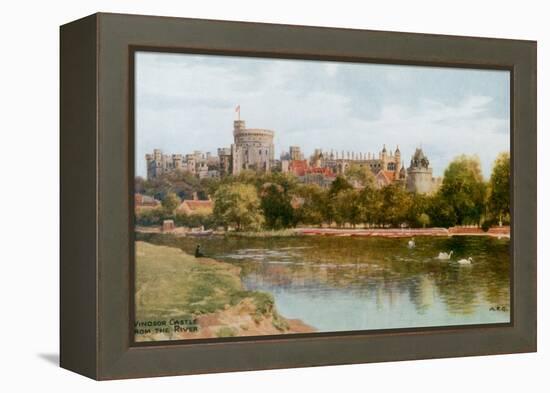 Windsor Castle-Alfred Robert Quinton-Framed Premier Image Canvas