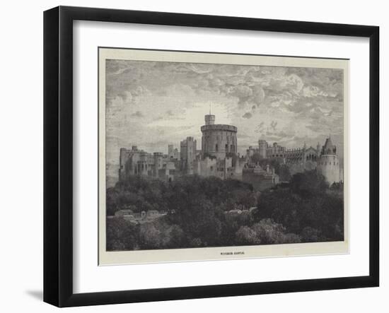 Windsor Castle-null-Framed Giclee Print