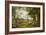 Windsor Forest ('Wood-Cutting in Windsor Forest')-John Linnell-Framed Giclee Print