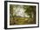 Windsor Forest ('Wood-Cutting in Windsor Forest')-John Linnell-Framed Giclee Print