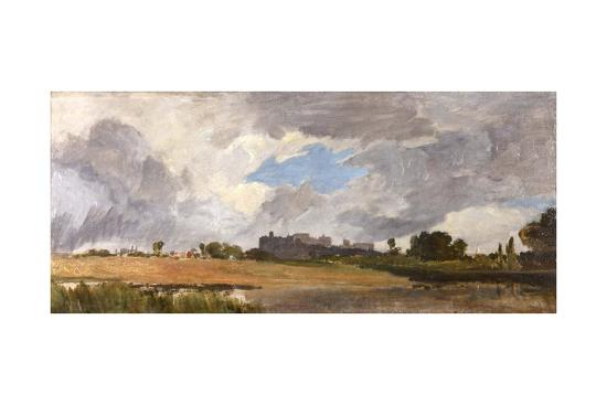Windsor from Lower Hope Art Print by J. M. W. Turner