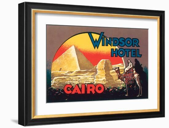 Windsor Hotel, Cairo-null-Framed Art Print