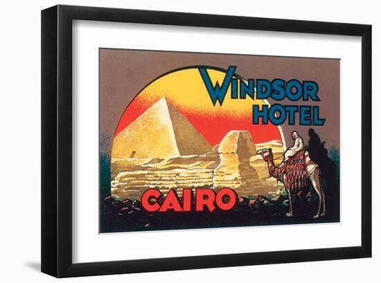 Windsor Hotel, Cairo-null-Framed Art Print