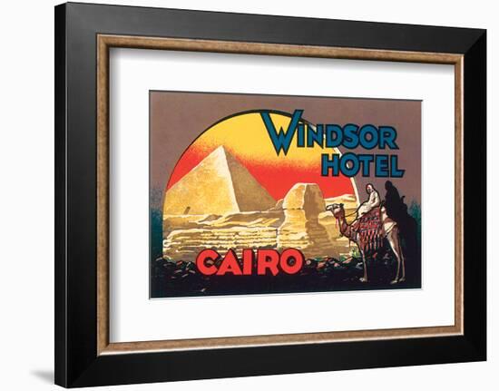 Windsor Hotel, Cairo-null-Framed Art Print