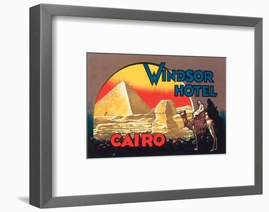 Windsor Hotel, Cairo-null-Framed Art Print