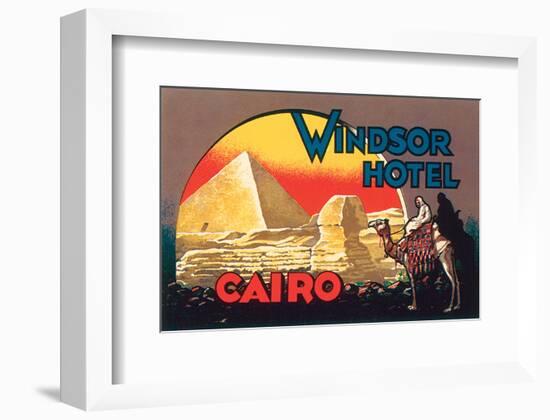 Windsor Hotel, Cairo-null-Framed Art Print